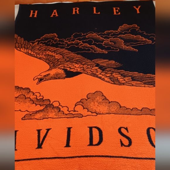 Harley Davidson blanket - Picture 4 of 11